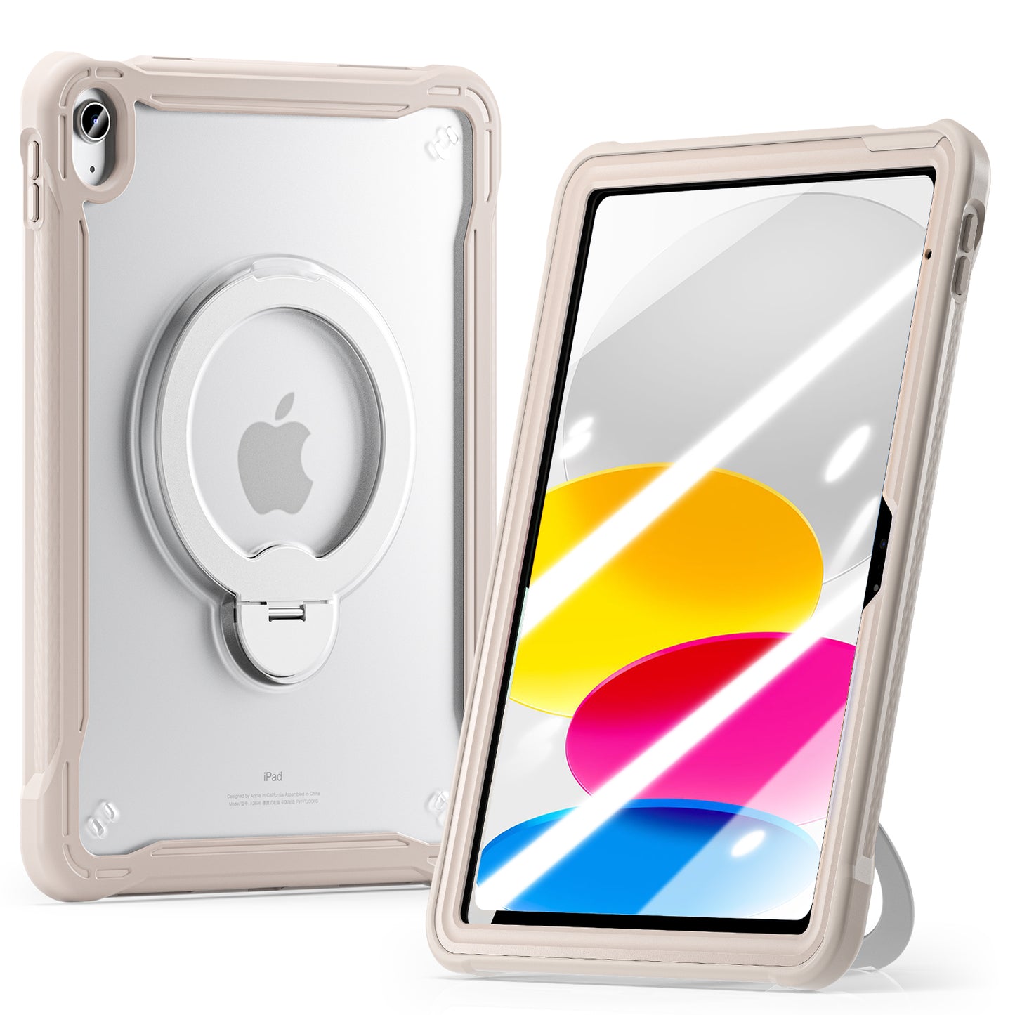 Dotted_Lightweight_iPad_11_TPU_PC_Back_Cover_Rotating_Stand_2