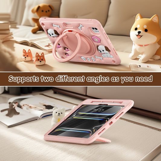 bubble-3d-dog-rotating-handle-grip-ipad-pro-11-2024-rugged-cover_5