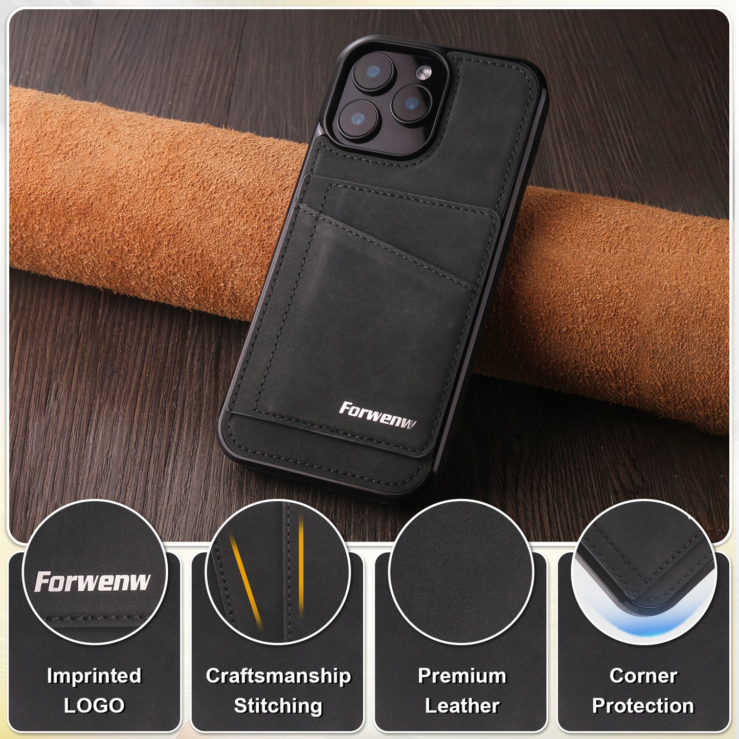 built-in-card-holder-stand-iphone-14-pro-max-leather-cover_7