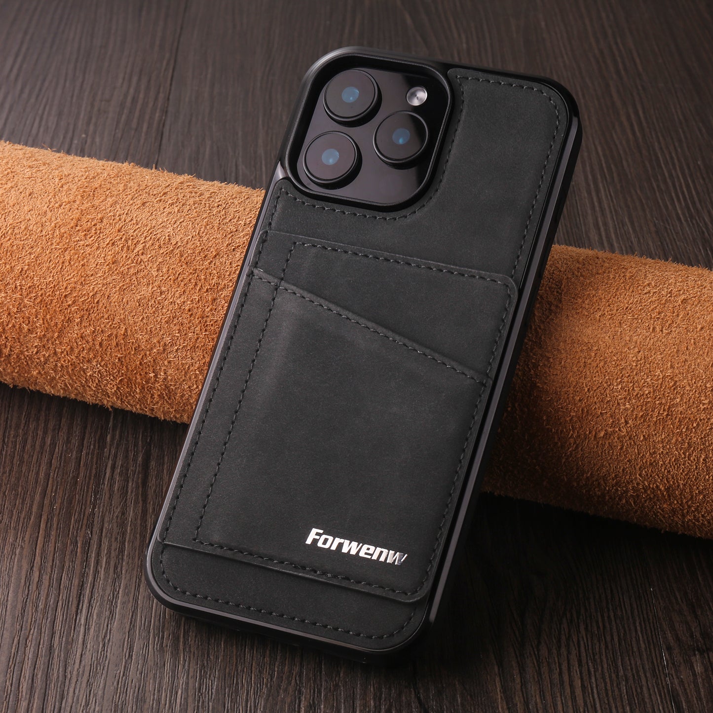built-in-card-holder-stand-iphone-14-pro-max-leather-cover_9