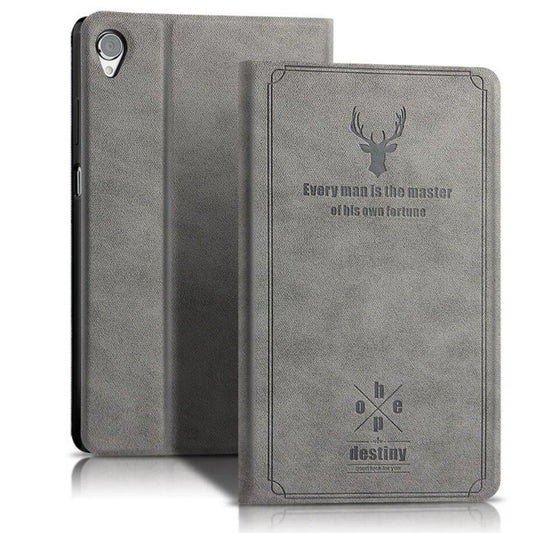 Destiny Imitation Deer Leather Lenovo Tab M8 2019 Folio Stand Case