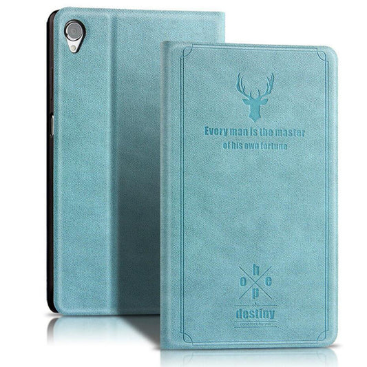 Destiny Imitation Deer Leather Lenovo Tab M8 2023 Folio Stand Case