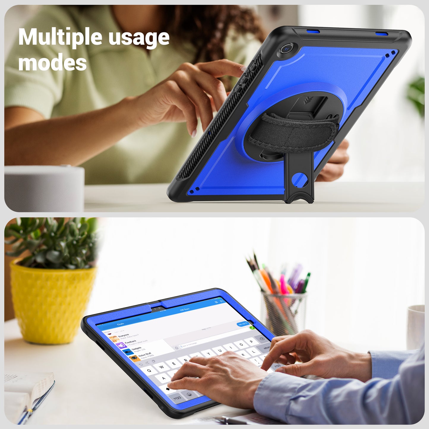 honeycomb-hand-holder-galaxy-tab-a9-plus-case-rotating-stand_6