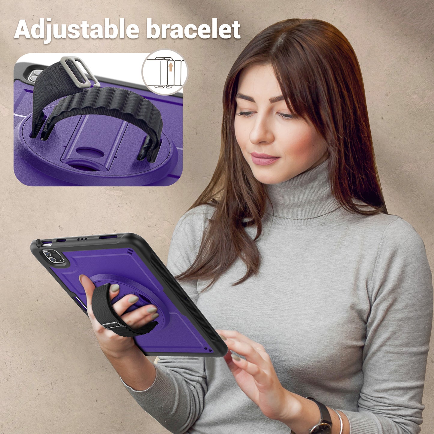 honeycomb-rotating-stand-ipad-pro-11-2021-case-with-hand-strap_11