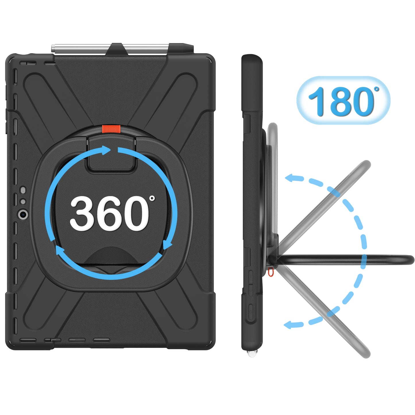 Pirate Box Surface Pro 7 Military-grade Drop Protection Cover