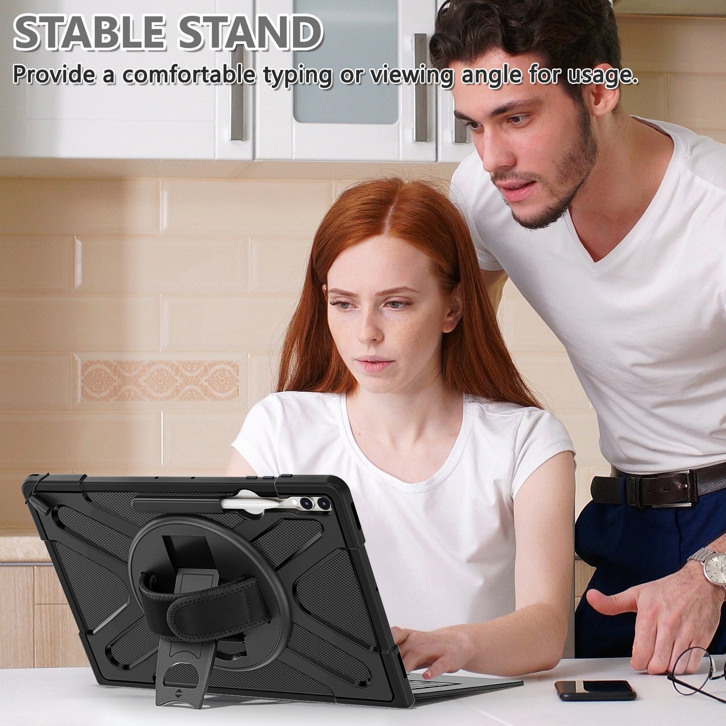 Pirate King Galaxy Tab S10 Ultra Case Heavy Duty Hybrid Protection