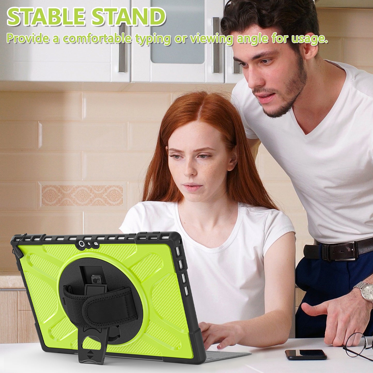 Pirate King Surface Pro 6 Case Heavy Duty Hybrid Protection