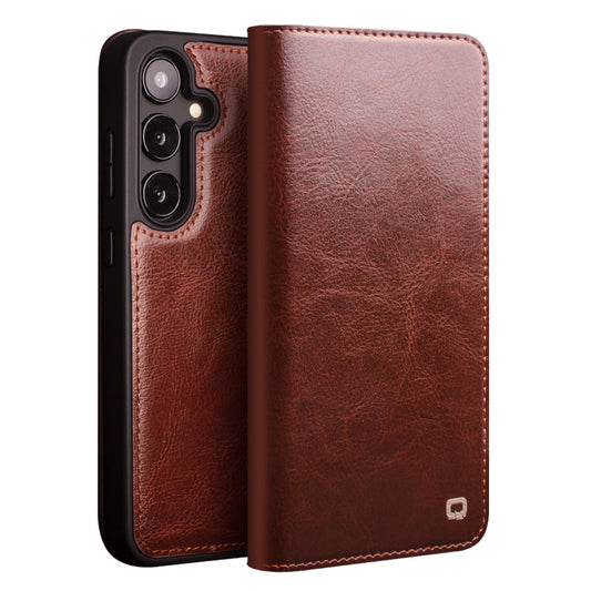 qialion-magnetic-wallet-stand-galaxy-s25-plus-genuine-leather-case_2