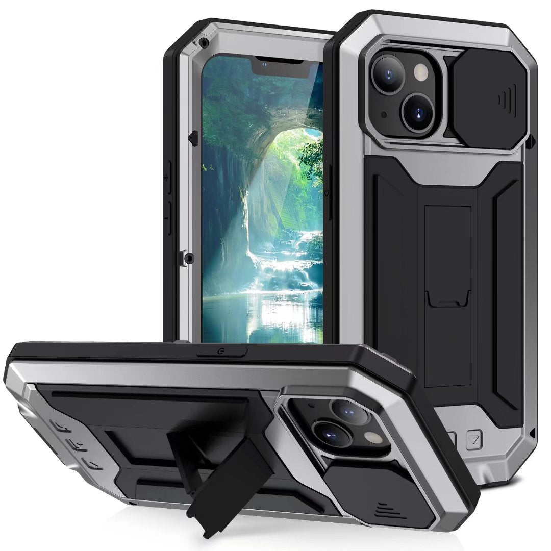Apple iPhone 13 Case Metal Lens Protection 3-Defenses V2.0