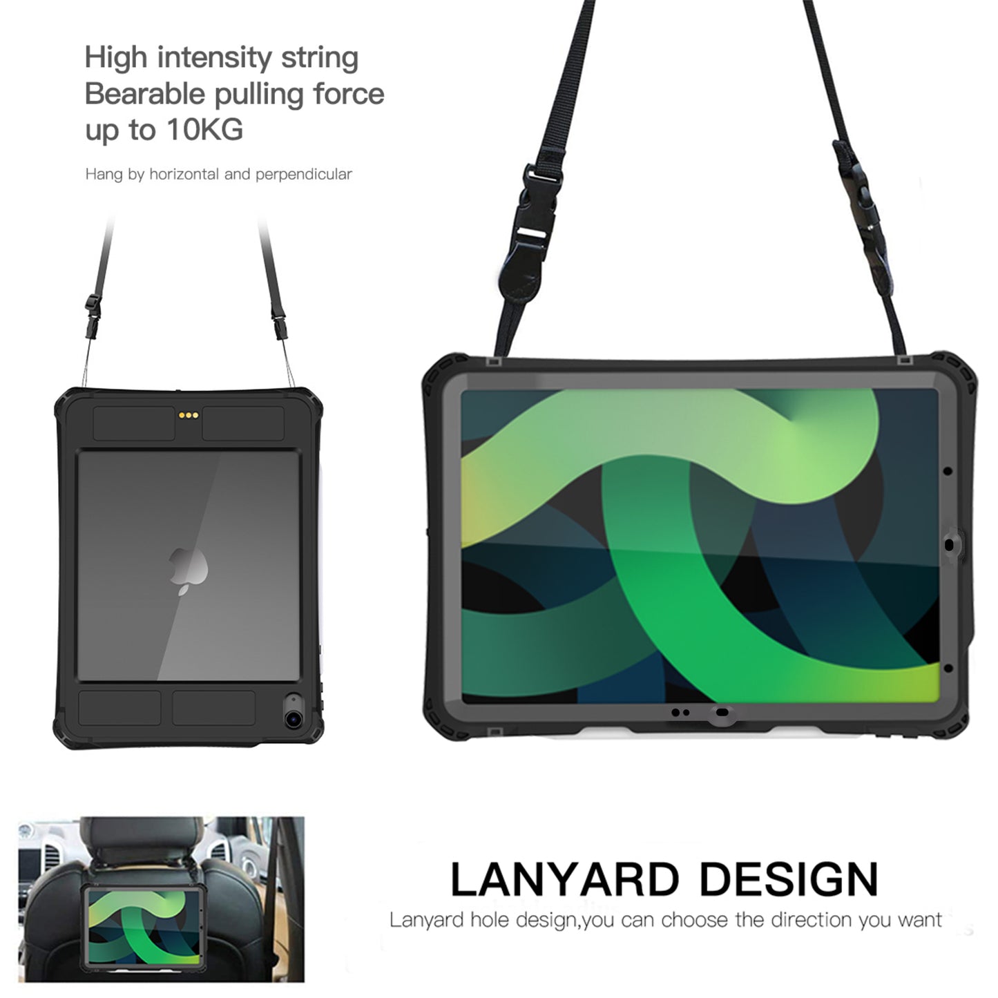 Apple iPad Air 5 Case Waterproof Burst Slim Full Protection