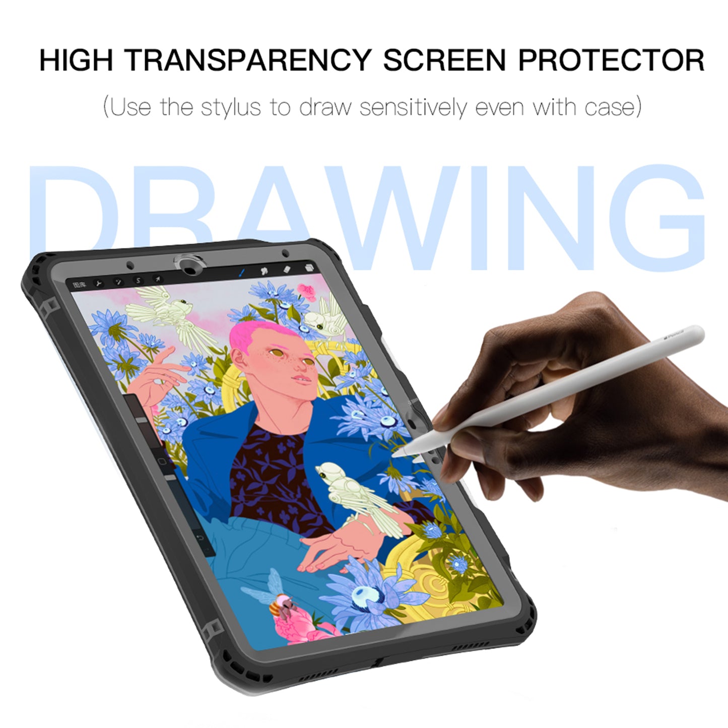 Apple iPad Air 5 Case Waterproof Burst Slim Full Protection