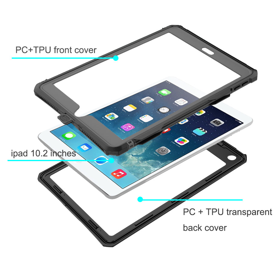 Apple iPad 7 Case Waterproof Burst Slim Full Protection