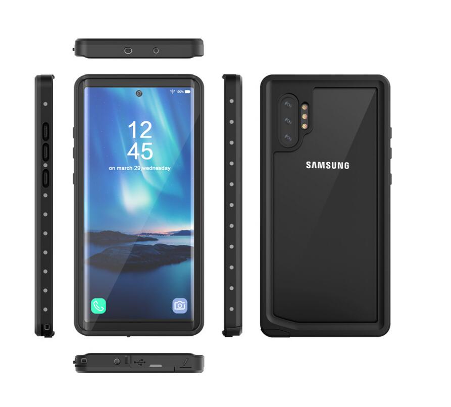 Samsung Galaxy Note10 Plus Case Waterproof Dot Box Submerged 6.6ft