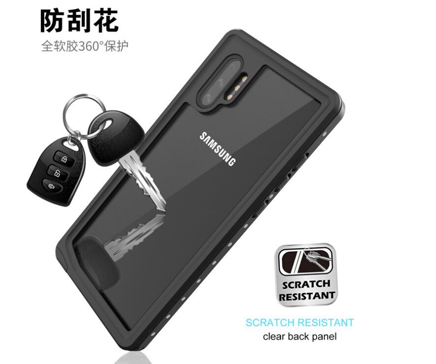 Samsung Galaxy Note10 Plus Case Waterproof Dot Box Submerged 6.6ft