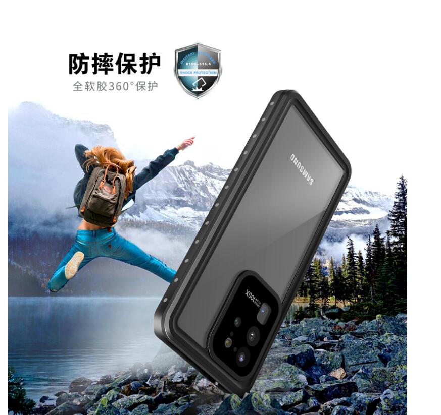 Samsung Galaxy S20 Ultra Case Waterproof Dot Box Submerged 6.6ft