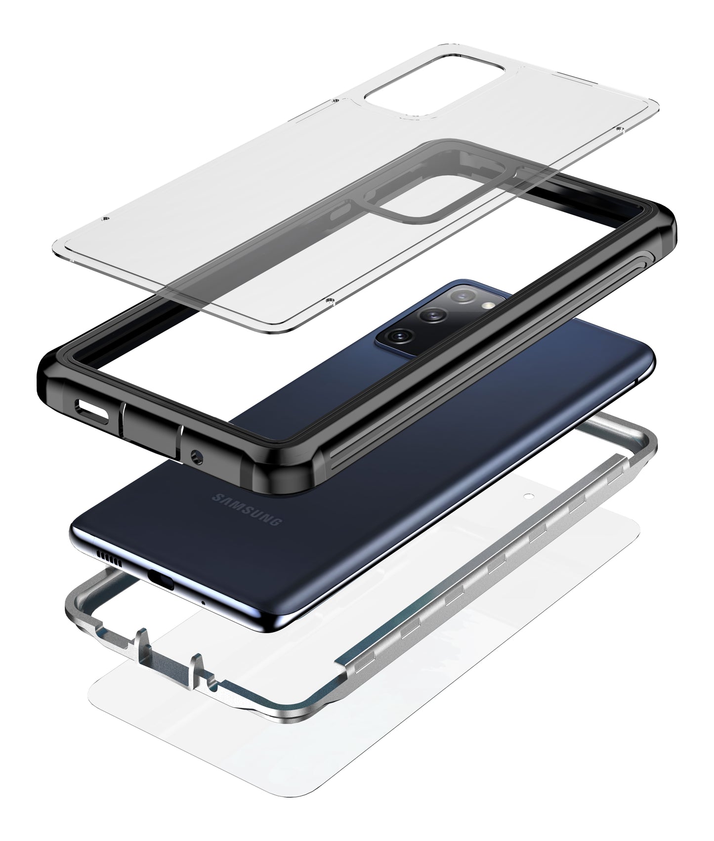 Samsung Galaxy S20 FE Case Rugged Built-in Screen Protector