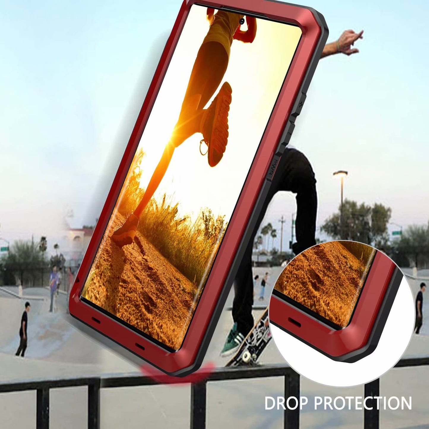 Samsung Galaxy Note20 Ultra Case Metal Tank Military Protection