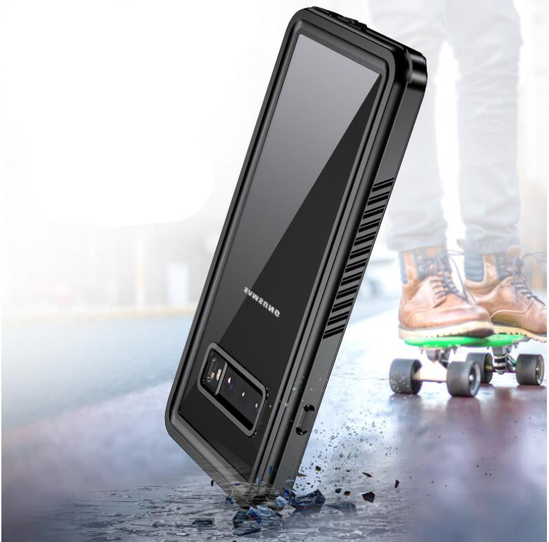Samsung Galaxy S10 Case Waterproof Twill Crystal Full Protection