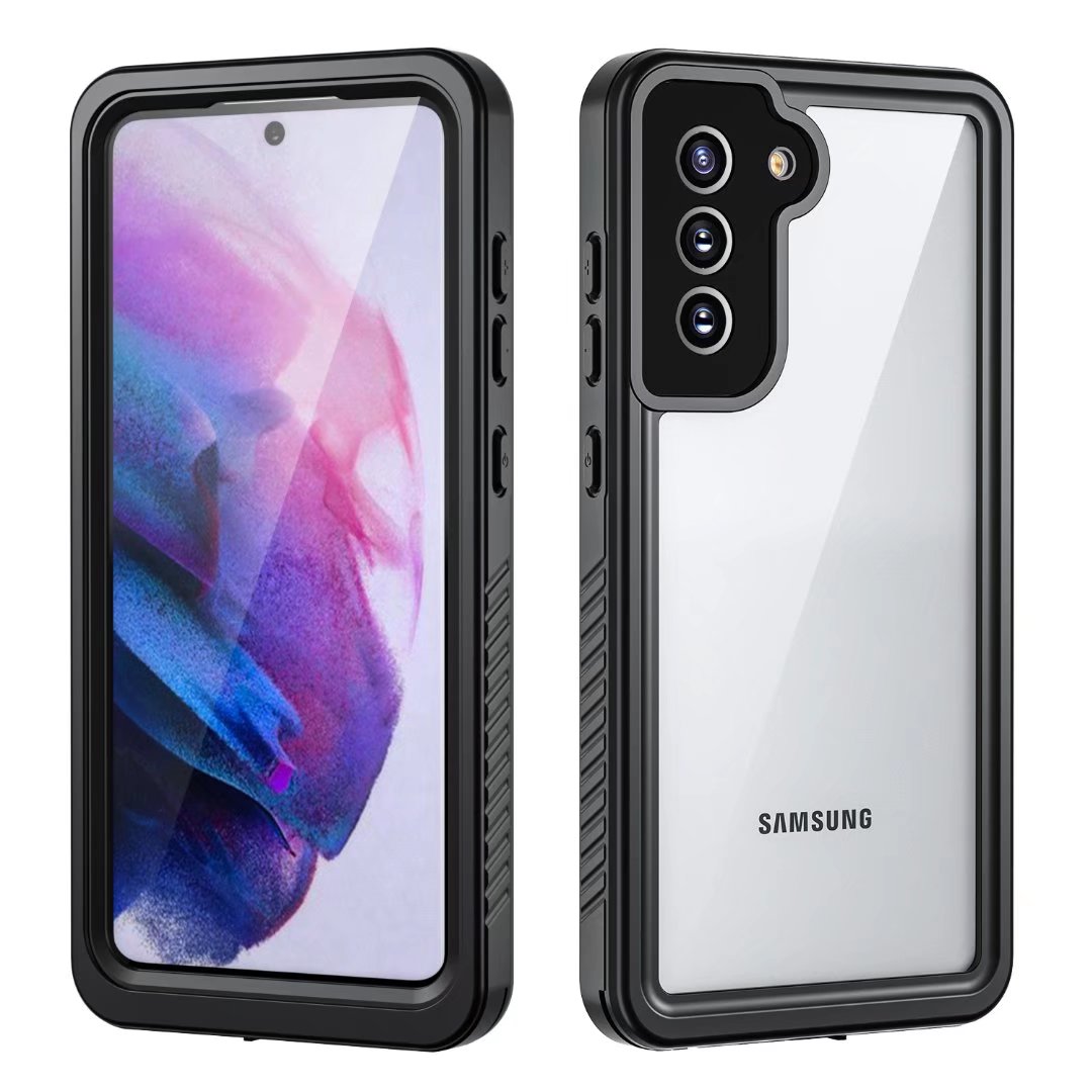 Samsung Galaxy S21 FE Case Waterproof Twill Crystal Full Protection