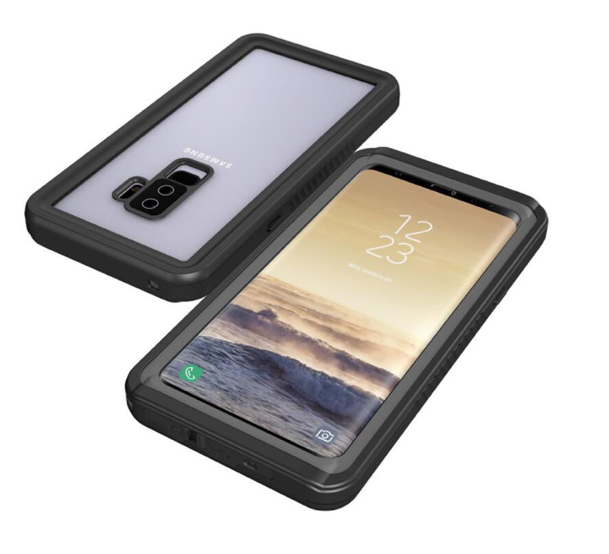 Samsung Galaxy S9 Plus Case Waterproof Twill Crystal Full Protection