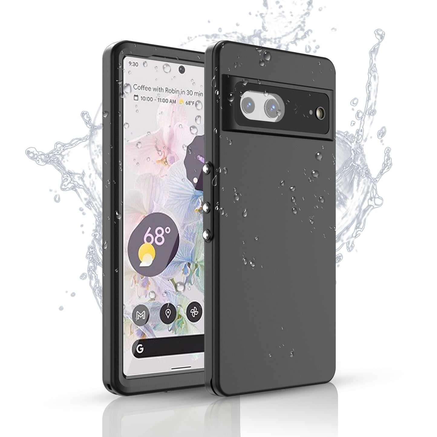 Google Pixel 7 Case Waterproof Twill Crystal Full Protection