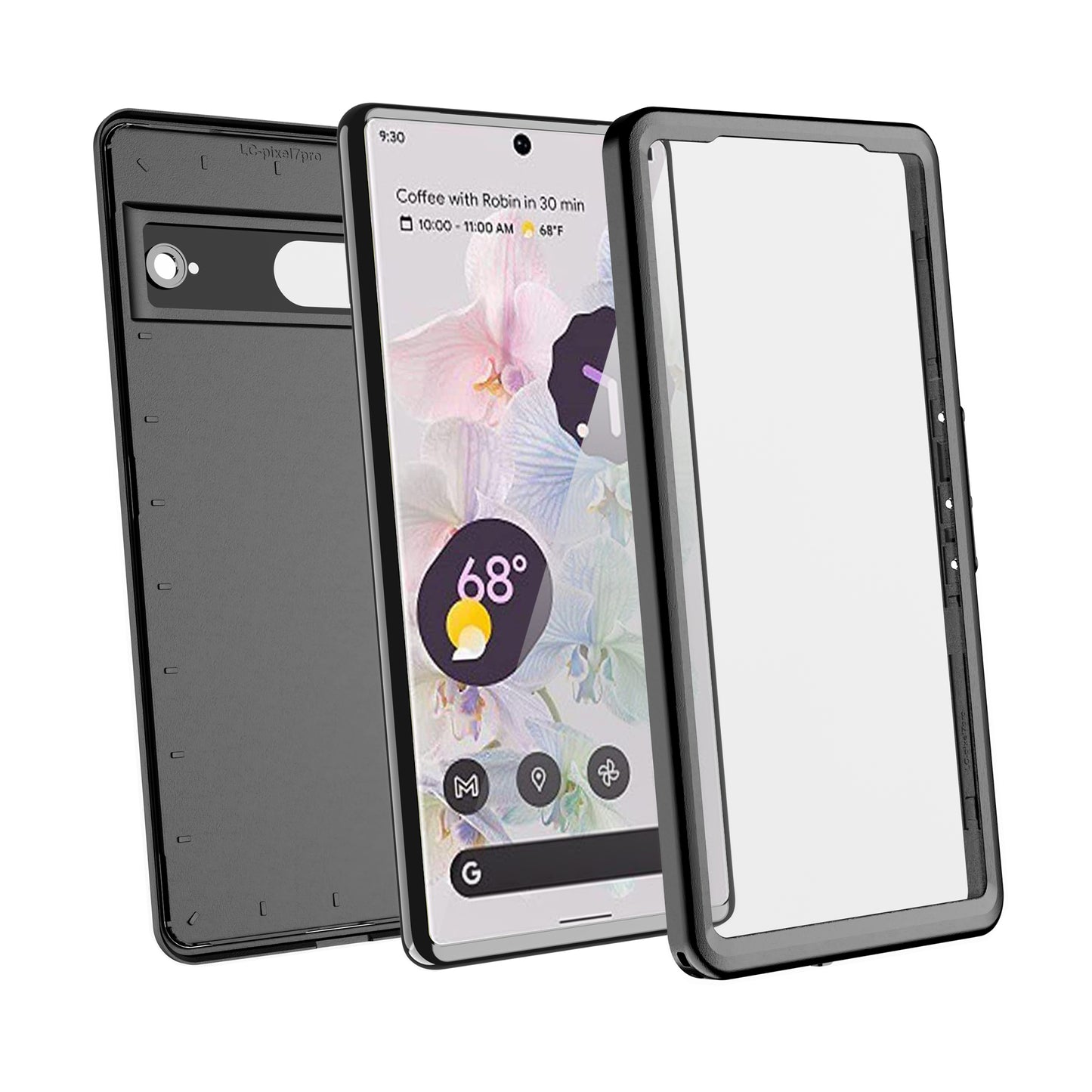 Google Pixel 7 Case Waterproof Twill Crystal Full Protection