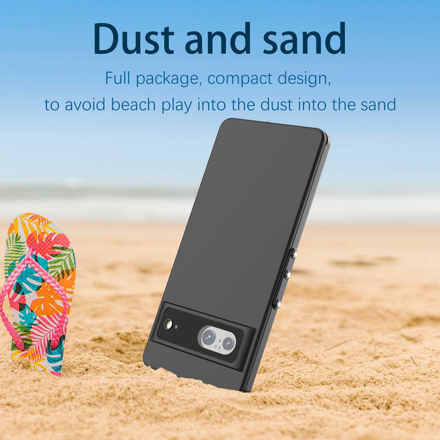 Google Pixel 7 Case Waterproof Twill Crystal Full Protection