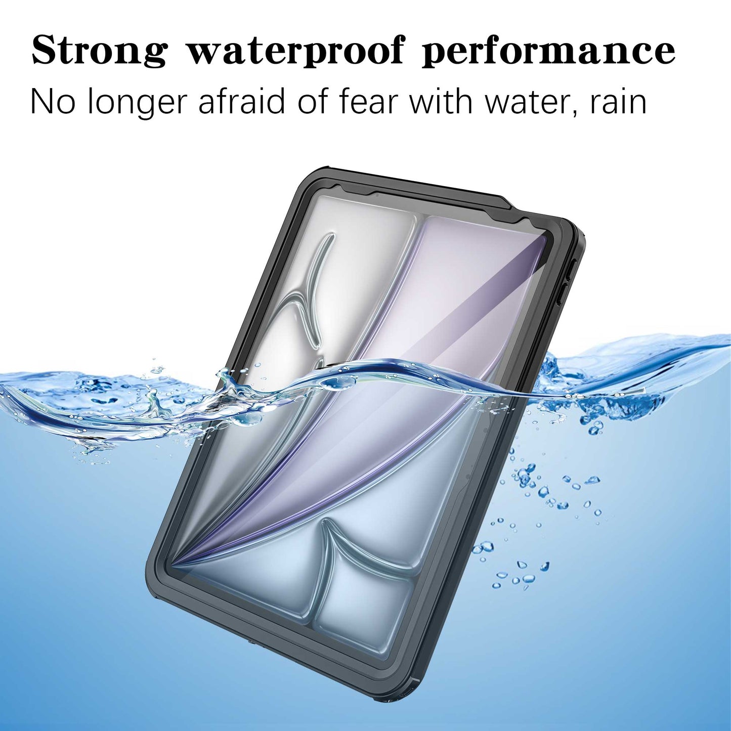 Apple iPad Air 5 Case Waterproof Twill Crystal Full Protection