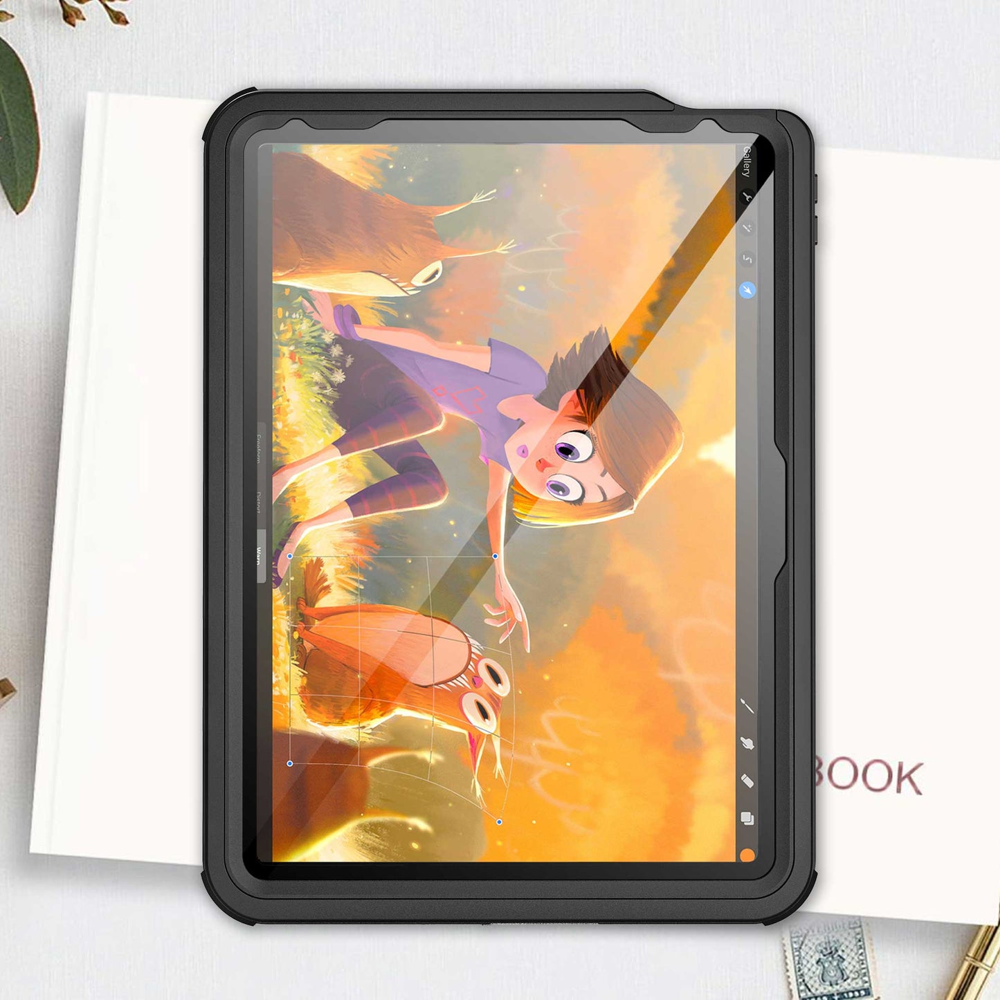 Apple iPad Air 5 Case Waterproof Twill Crystal Full Protection