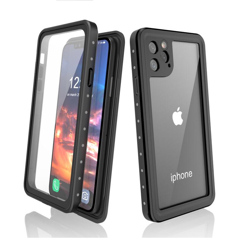 Apple iPhone 11 Pro Max Case Waterproof Twill Crystal Full Protection