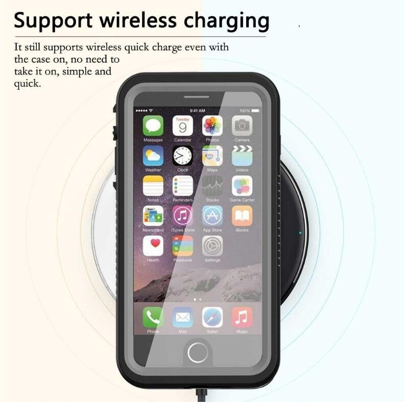 Apple iPhone 7 Plus Case Waterproof Twill Crystal Full Protection