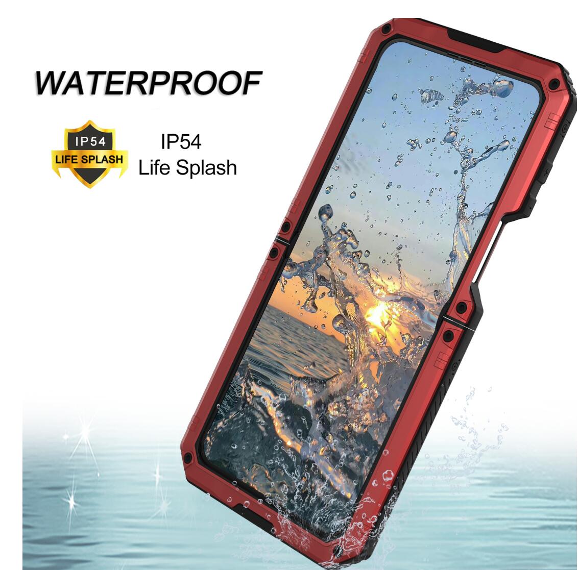 Samsung Galaxy Z Flip5 Case Metal Shield Triple Lens Kickstand