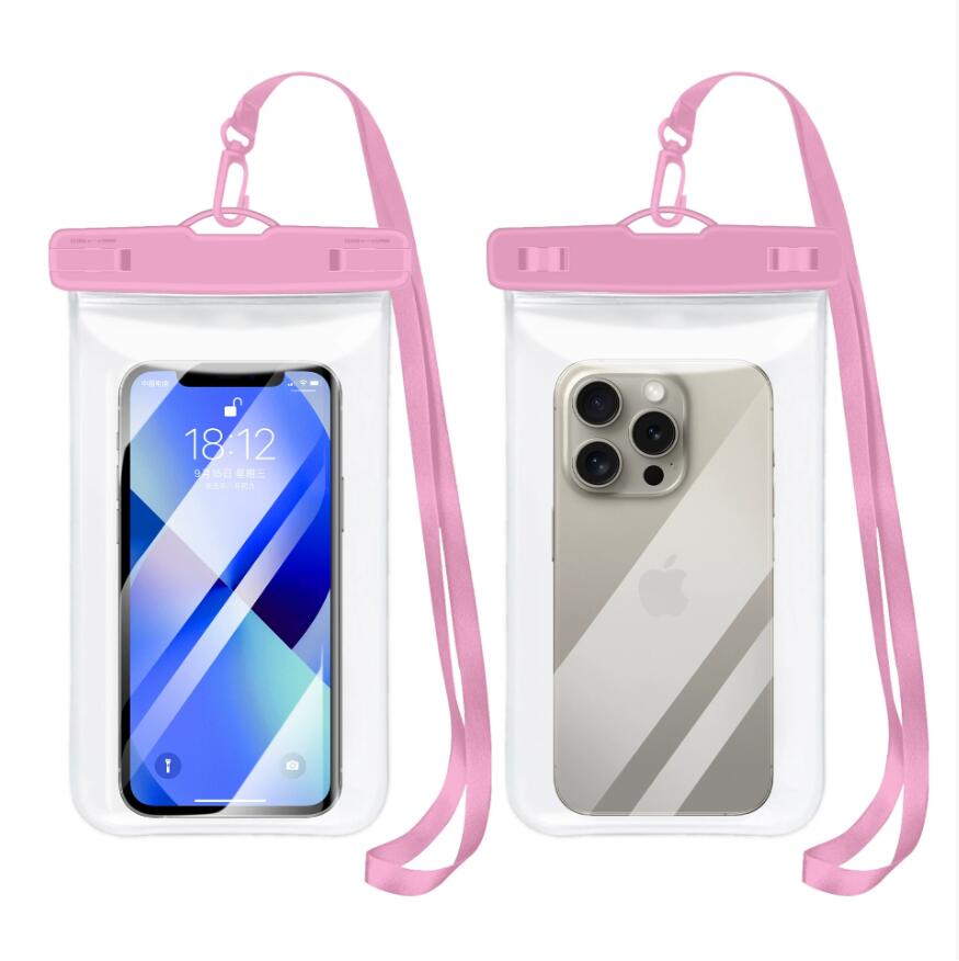 Clear PVC Universal iPhone Samsung Google Phone Bag Waterproof