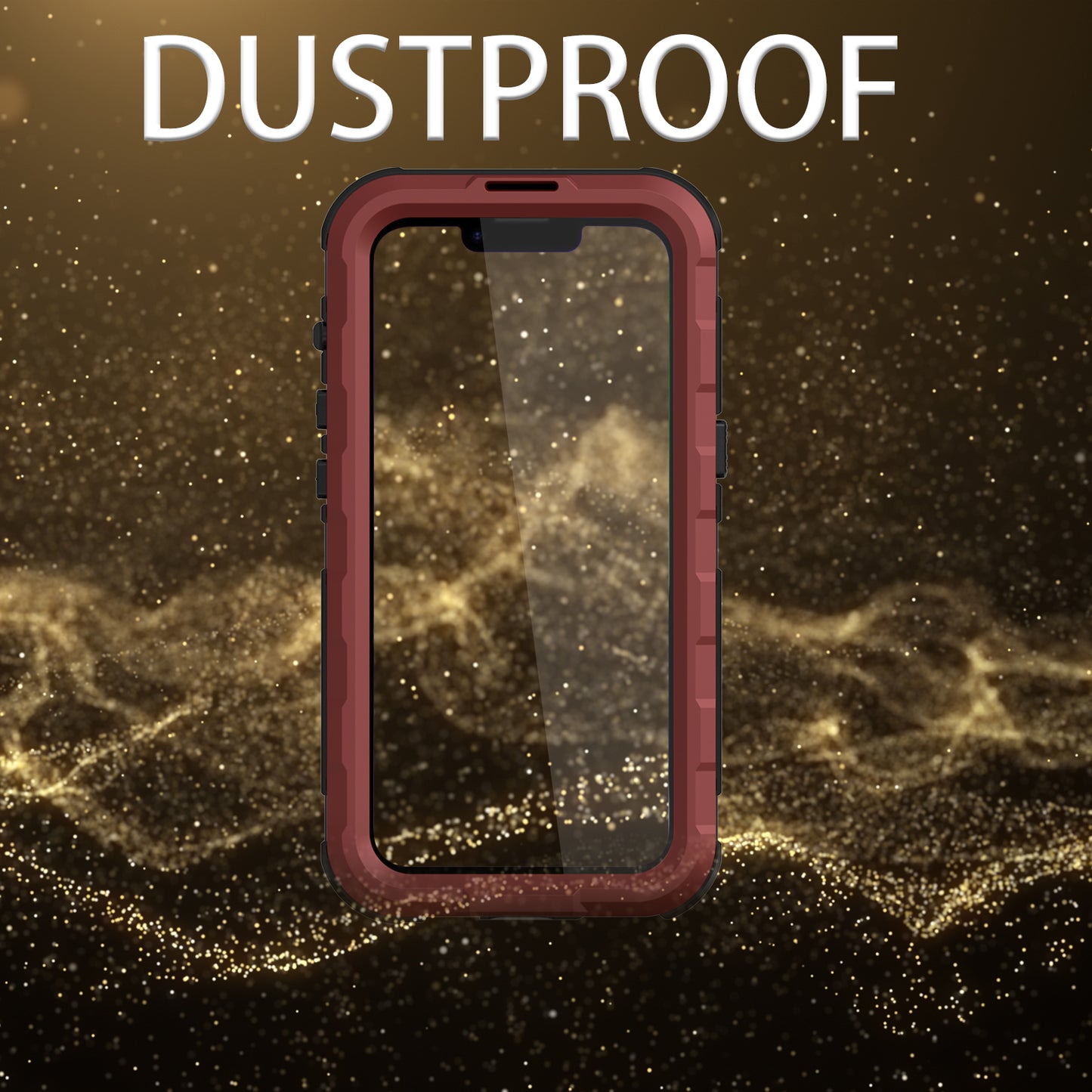 Apple iPhone 14 Plus Case Waterproof 4 Anti-Aluminum Alloy Diving Shell IP68 Professional