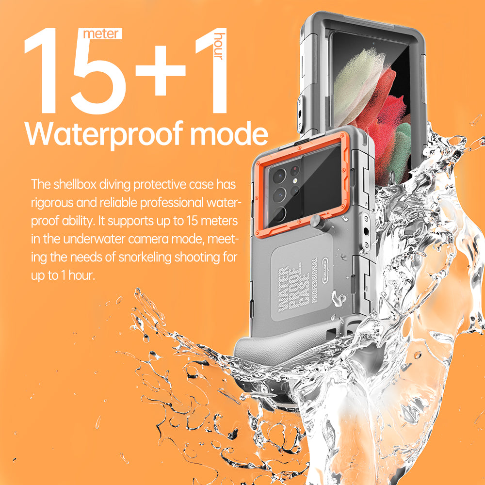 Samsung Galaxy S23+ Case Waterproof Profession Diving Swimming Underwater 15 Maters V.2.0
