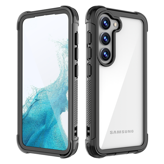 Samsung Galaxy S23 Case Rugged 6.6ft Multi-layer Defense Built-in Screen Protector