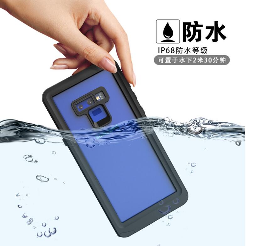 Samsung Galaxy Note9 Case Waterproof 4 in 1 Clear IP68 Certification Full Protection