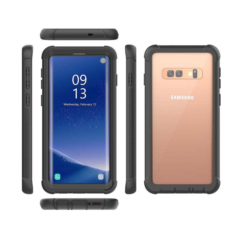 Samsung Galaxy S10 Case Rugged 6.6ft Multi-layer Defense Built-in Screen Protector