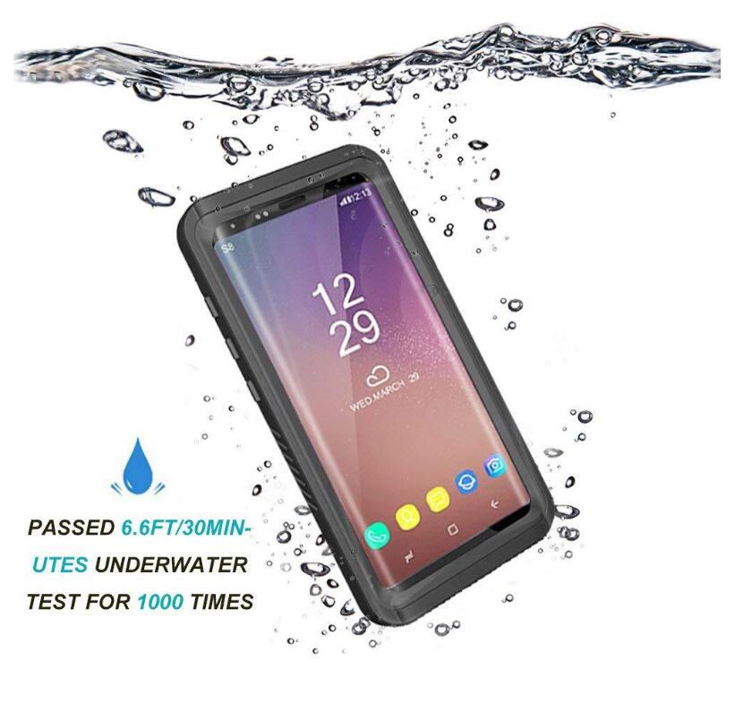 Samsung Galaxy S8 Case Waterproof 4 in 1 Clear IP68 Certification Full Protection