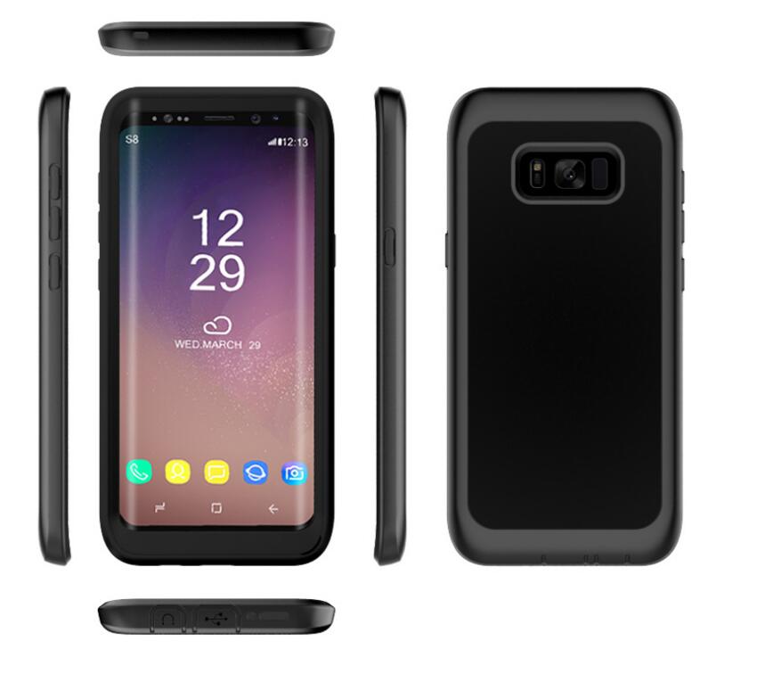 Samsung Galaxy S8+ Case Rugged 6.6ft Multi-layer Defense Built-in Screen Protector