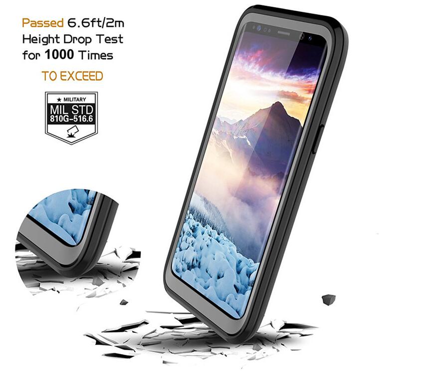 Samsung Galaxy S9 Case Rugged 6.6ft Multi-layer Defense Built-in Screen Protector