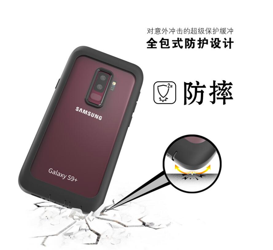 Samsung Galaxy S9+ Case Rugged 6.6ft Multi-layer Defense Built-in Screen Protector