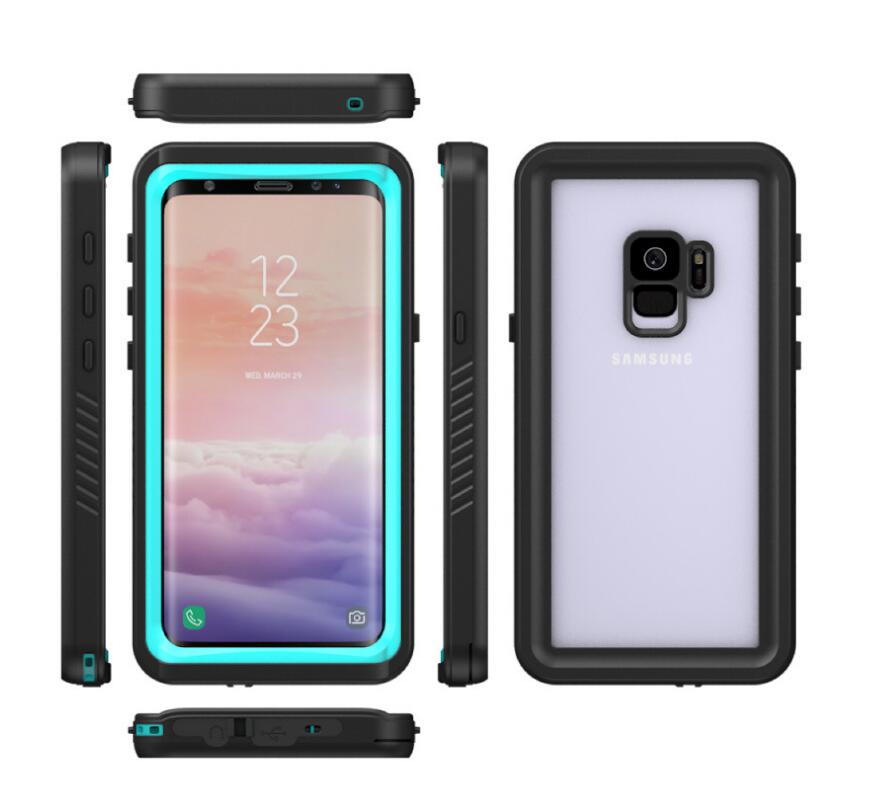 Samsung Galaxy S9 Case Waterproof 4 in 1 Clear IP68 Certification Full Protection