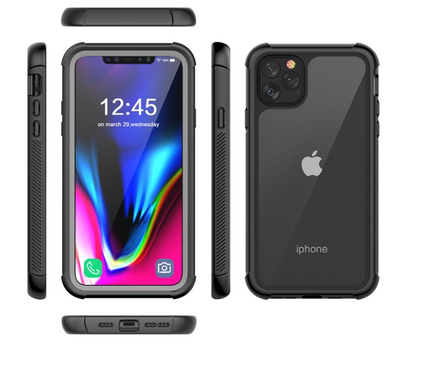 Apple iPhone 11 Pro Max Case Rugged 6.6ft Multi-layer Defense Built-in Screen Protector