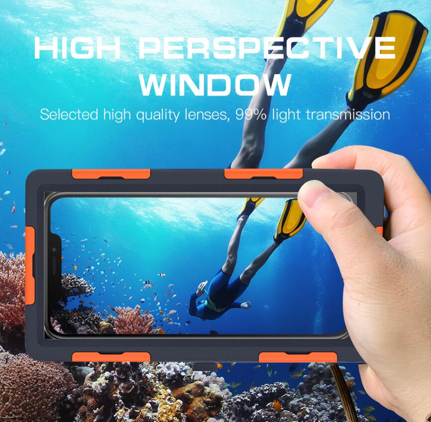 Apple iPhone 12 Mini Case Waterproof Profession Diving 15 Meters Take Photos Videos V.1.0