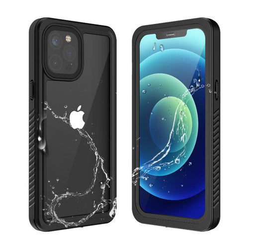 Apple iPhone 12 Pro Case Waterproof 4 in 1 Clear IP68 Certification Full Protection