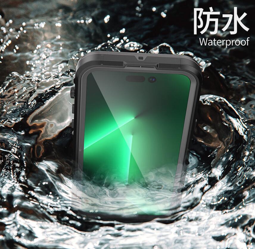Apple iPhone 14 Pro Case Waterproof Magsafe Submerged Underwater 6.6ft/2M Take Photos Videos