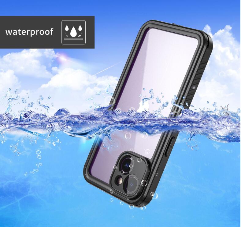Apple iPhone 14 Pro Case Waterproof 4 in 1 Clear IP68 Certification Full Protection