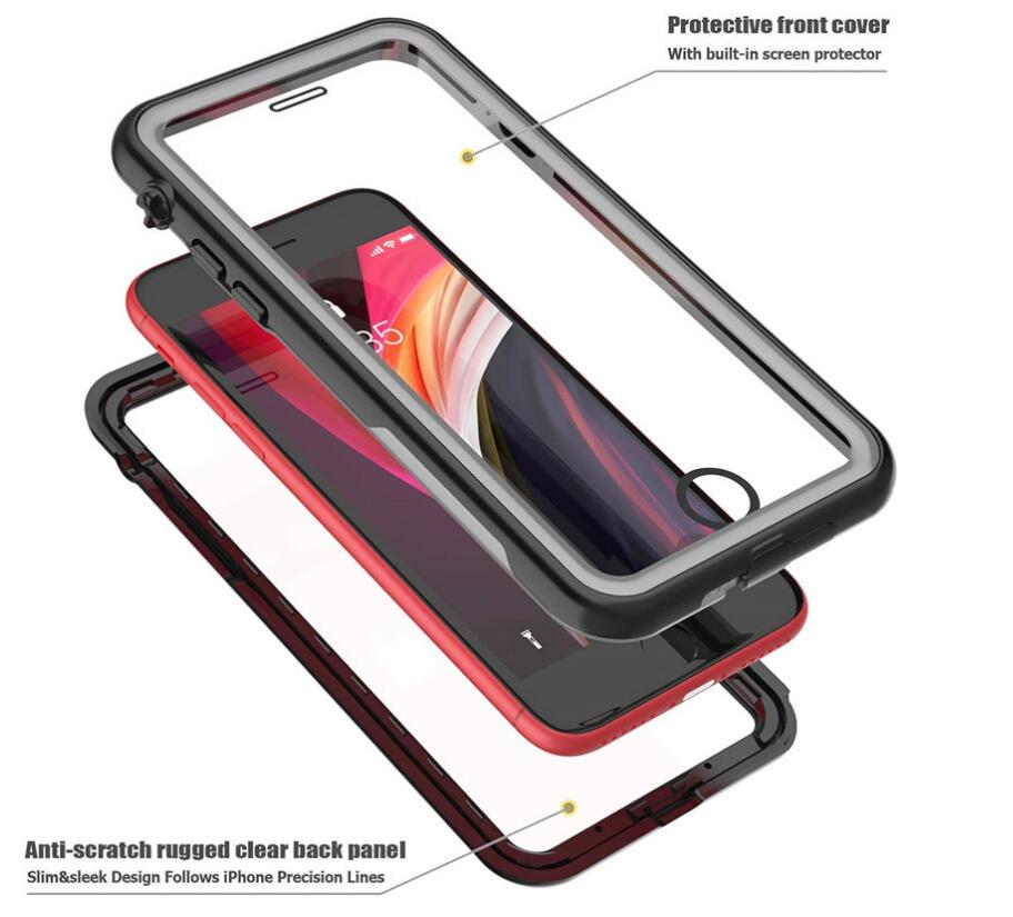 Apple iPhone 7 Case Waterproof Multi-layer Defense Built-in Screen Protector