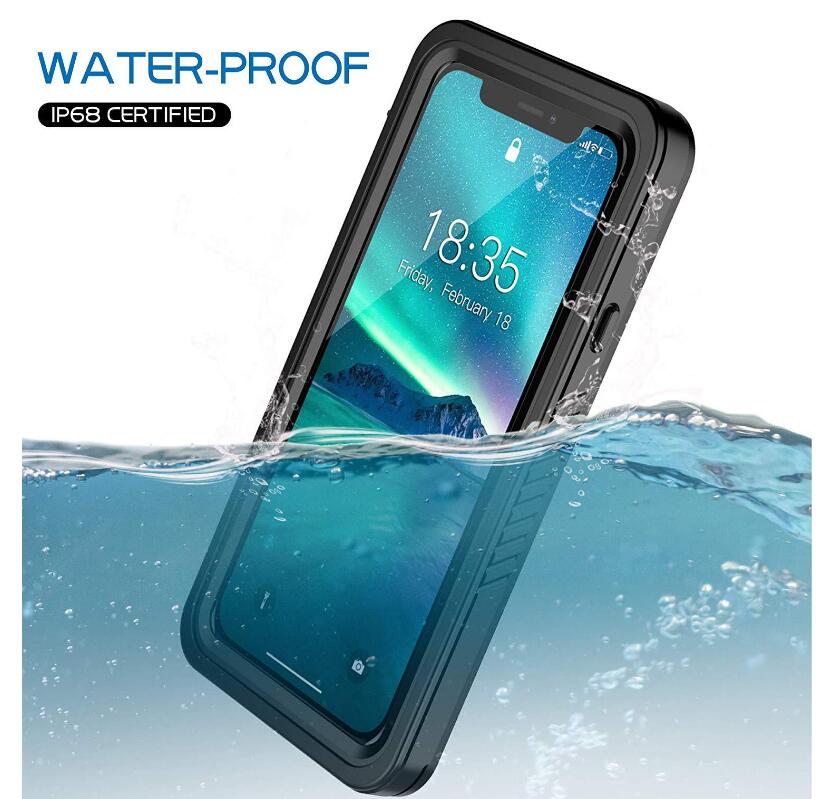 Apple iPhone X Xs Case Waterproof 4 in 1 Clear IP68 Certification Full Protection
